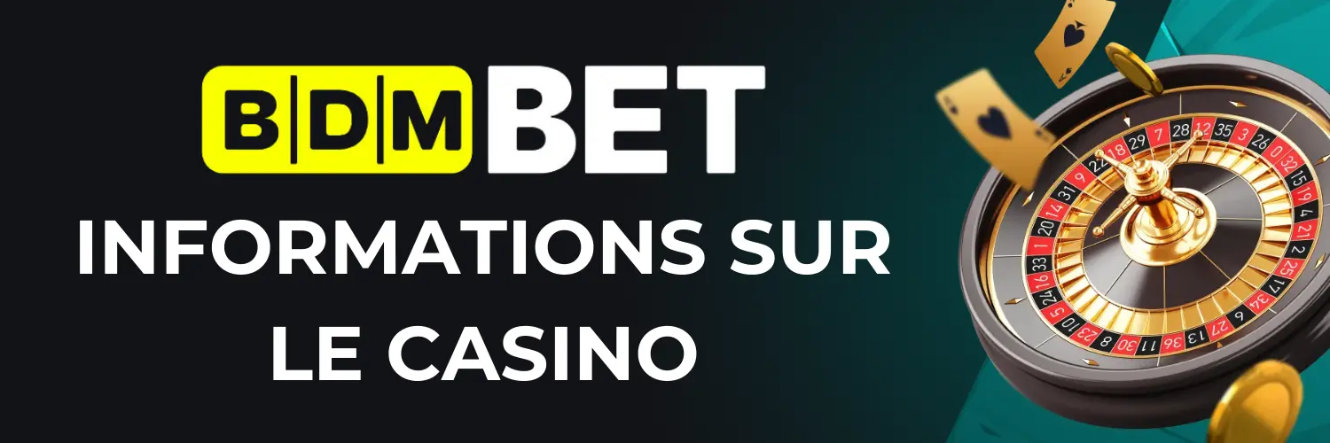 BDMbet - Informations sur le casino